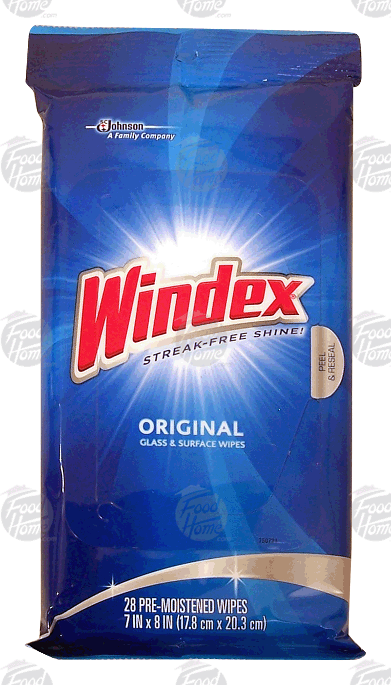 Windex  original glass & surface wipes Full-Size Picture